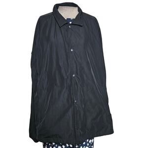 Baldwin Black Wind Breaker Jacket Size XXL